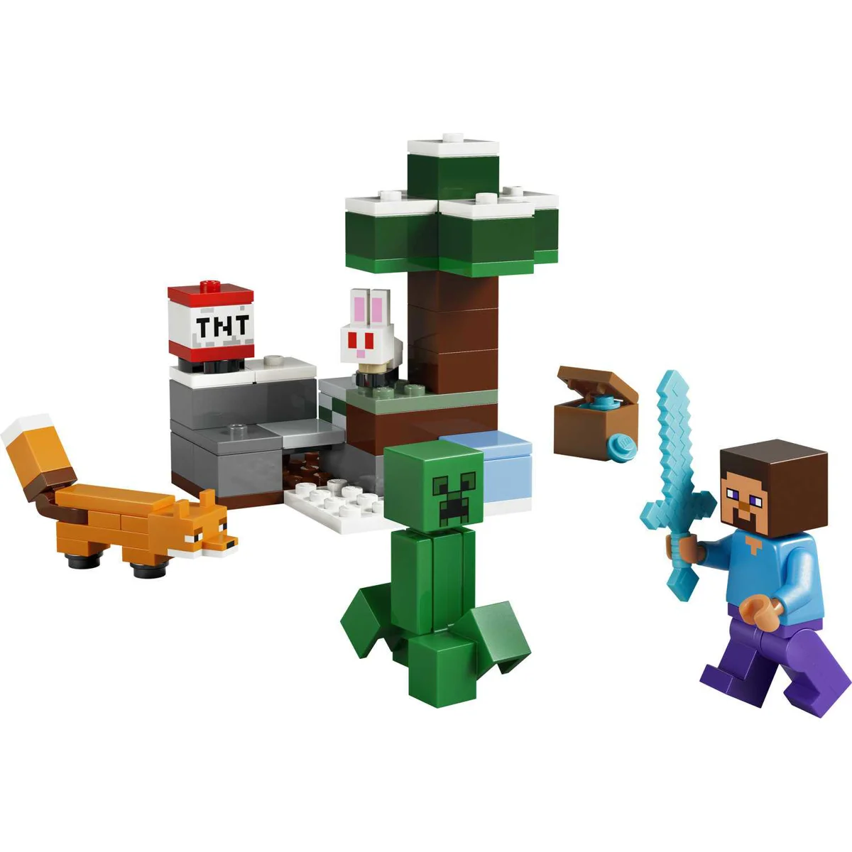 LEGO 21583 STEVEOVA TAJGA AVANTURA