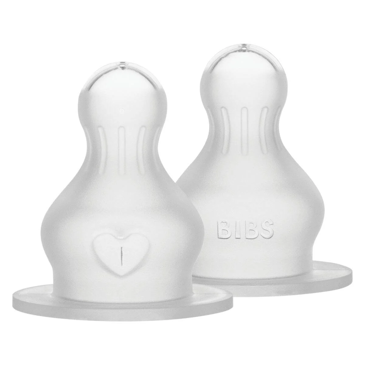 BIBS SISAČ ZA BOCU SILICONE 2PAK FAST FLOW