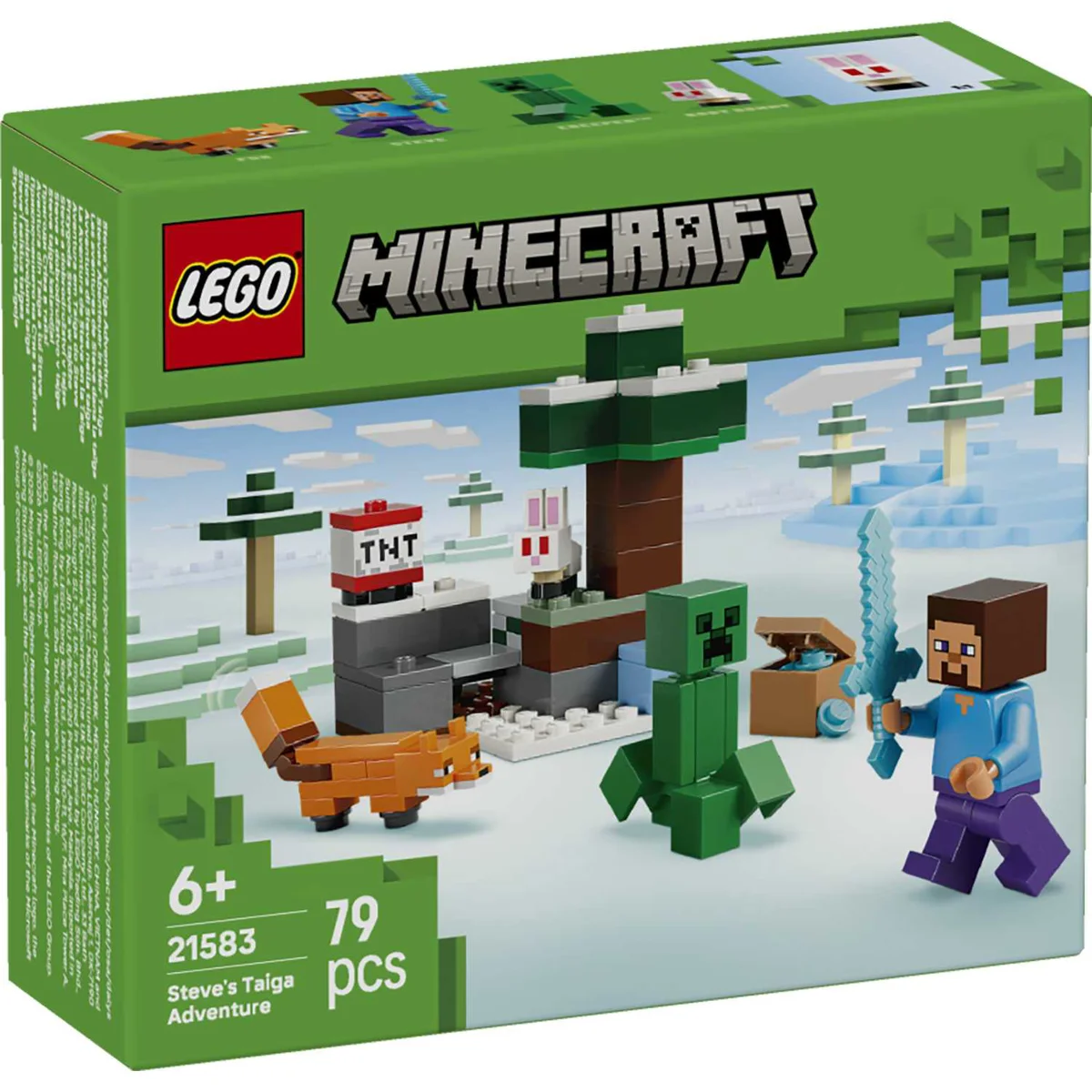 LEGO 21583 STEVEOVA TAJGA AVANTURA