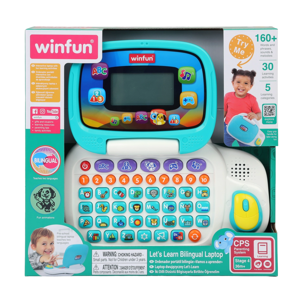 WINFUN IGRAČKA LAPTOP LETS LEARN BILINGUAL