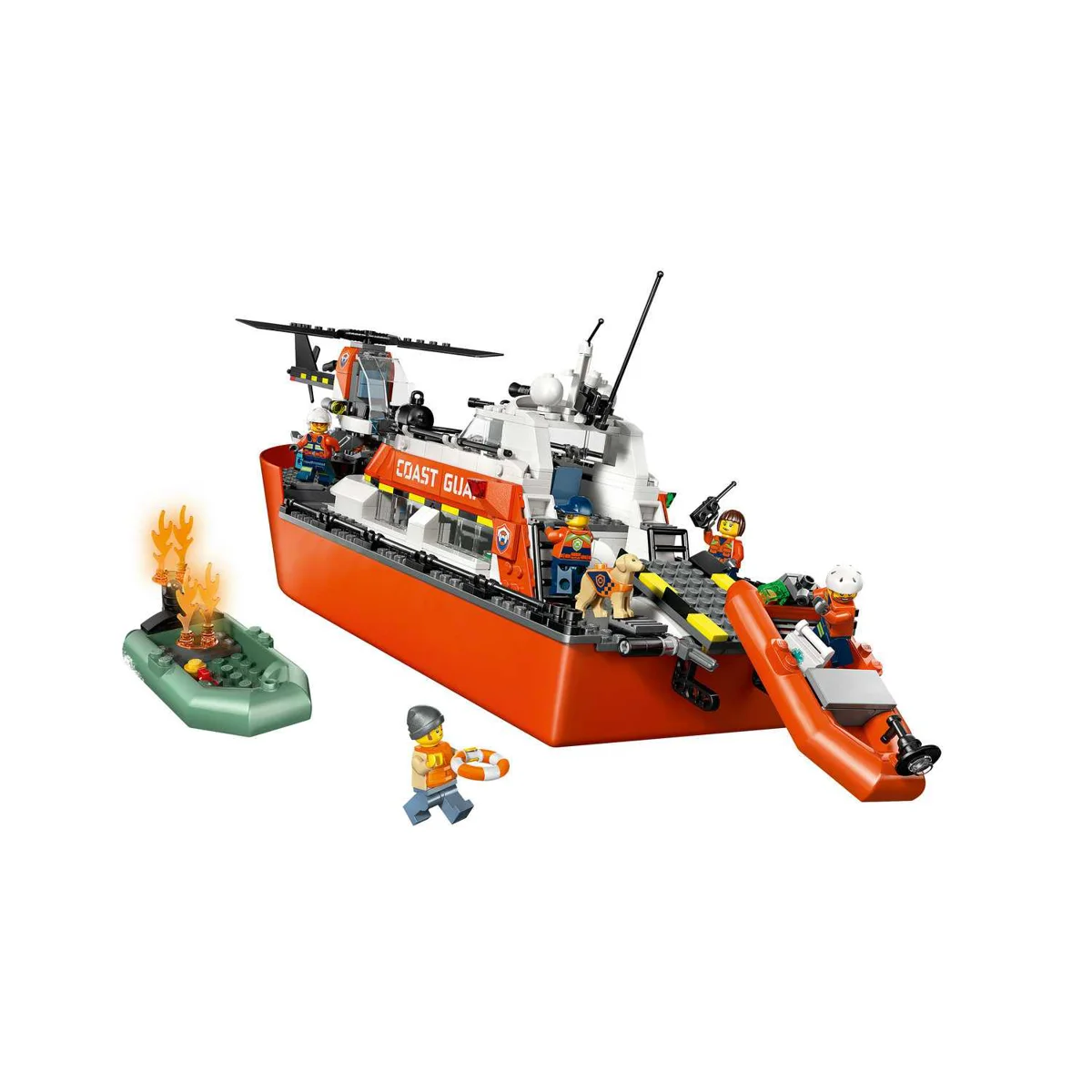 LEGO 60504 SPASILAČKI BROD I HELIKOPTER