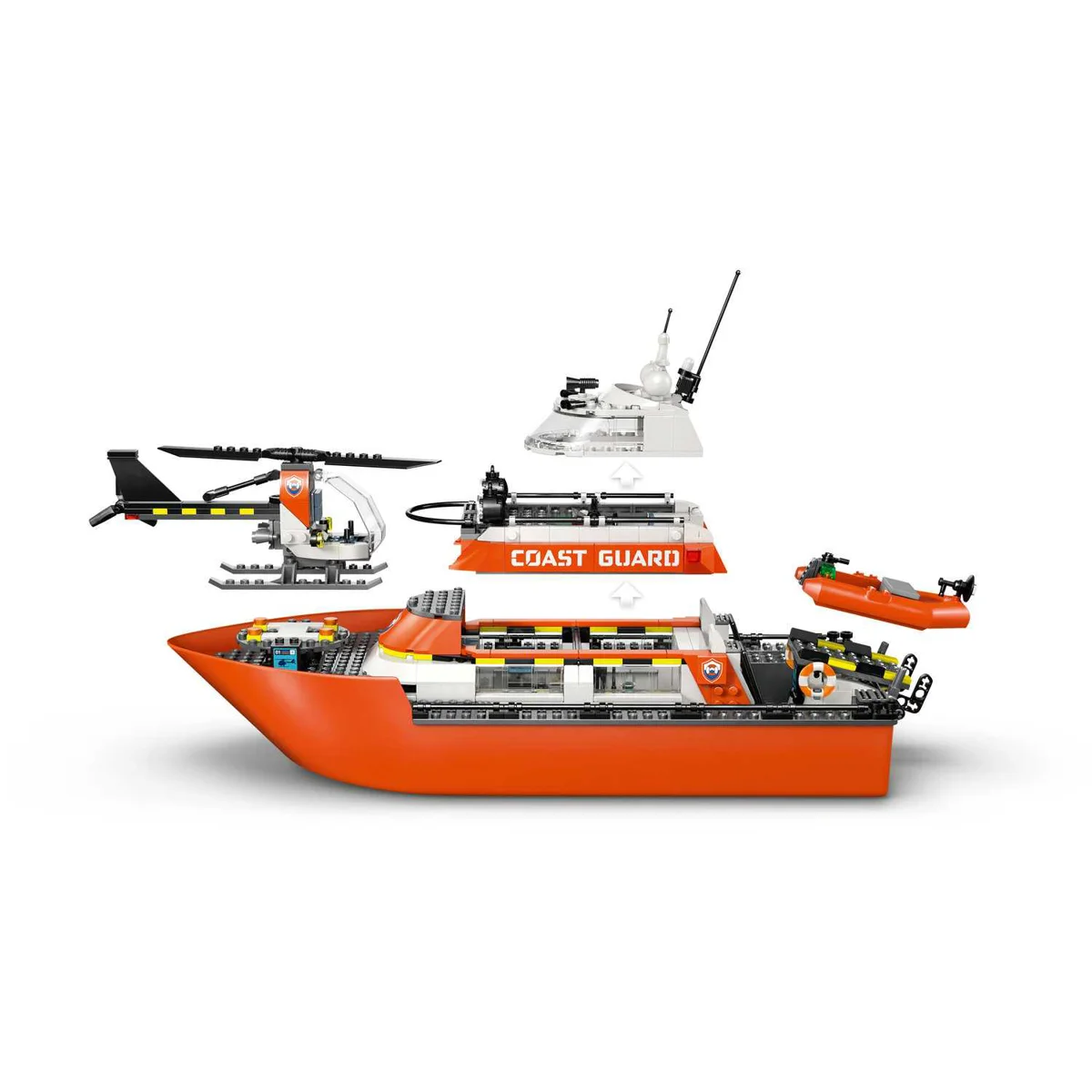 LEGO 60504 SPASILAČKI BROD I HELIKOPTER