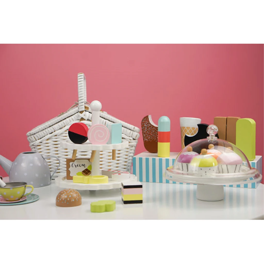 DRVENI SET CUOCAKE JABDABADO W7158