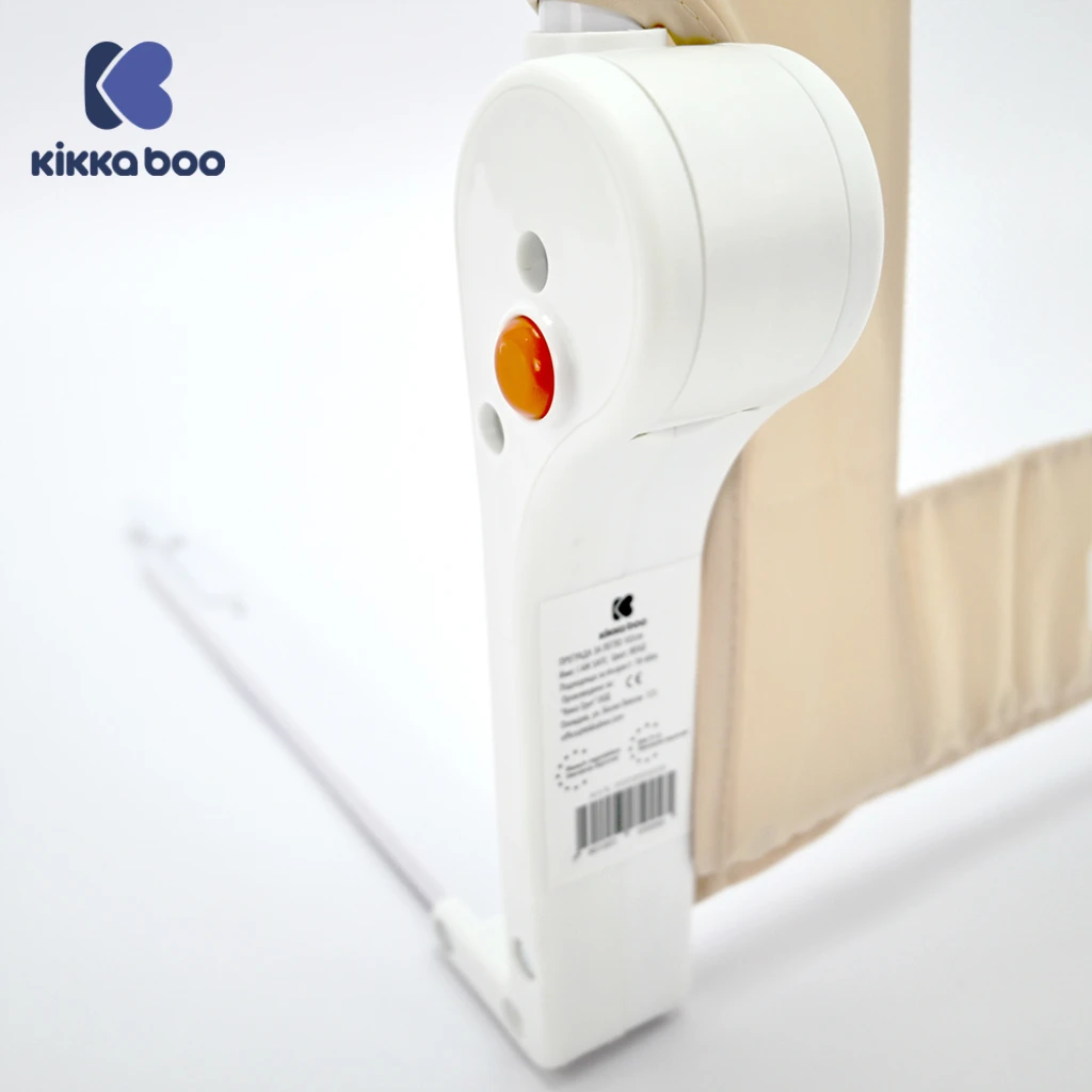 KIKKA BOO I AM SAFE ZAŠTITA ZA KREVET SIVA 150CM