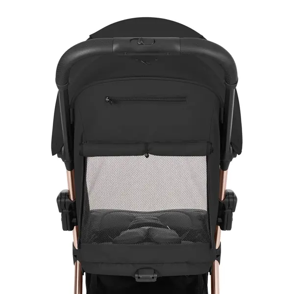 KIKKA BOO KOLICA EDEN,BLACK 2026+GRATIS NESTA AUTOSJEDALICA BOOST-UP, ISOFIX