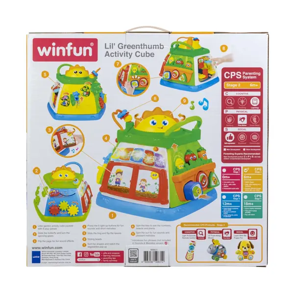 WINFUN IGRAČKA LIL GREENTHUMB ACTIVITY KOCKA