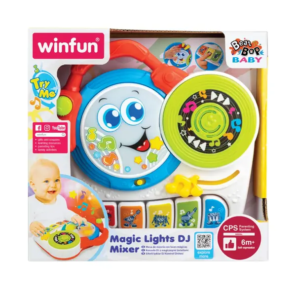 WINFUN IGRAČKA MAGIC LIGHTS DJ MIXER