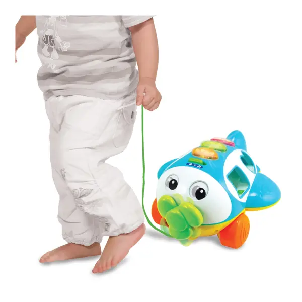 WINFUN IGRAČKA SORT N LEARN PULL ALONG AVION