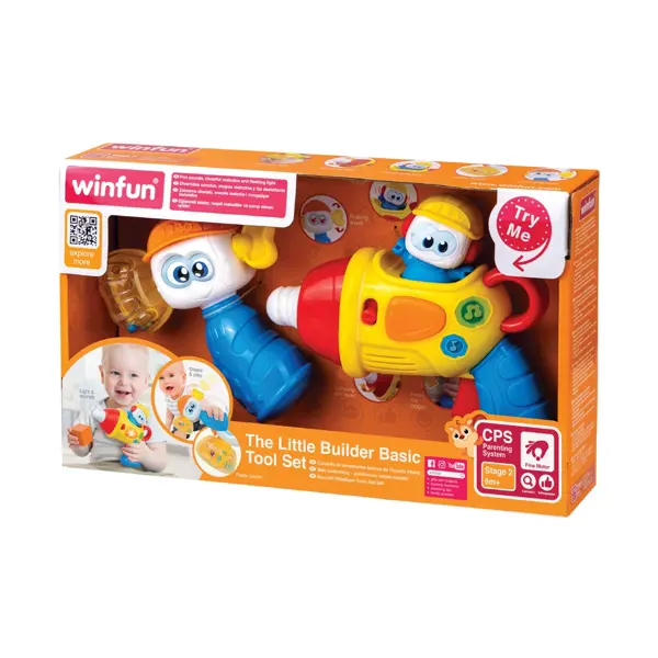 WINFUN IGRAČKA THE LITTLE BUILDER BASIC ALAT SET