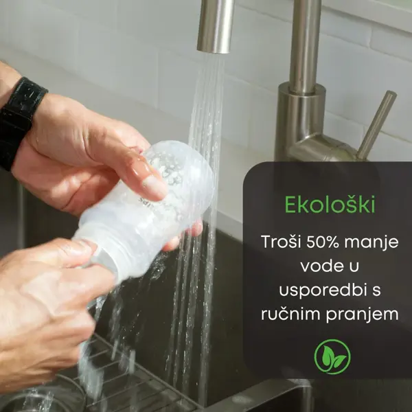 BABY BREZZA PERAČ I STERILIZATOR FLAŠICA PRO BLACK