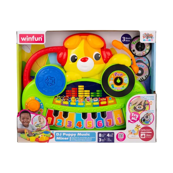 WINFUN IGRAČKA DJ PUPPY MUSIC MIXER