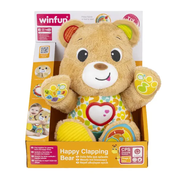 WINFUN IGRAČKA HAPPY CLAPPING MEDO