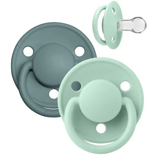 BIBS DELUXE SILICONE NIRDIC MINT&ISLAND SEA 1