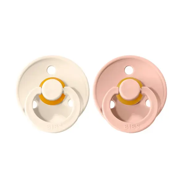BIBS BLUSH&IVORY VEL.3