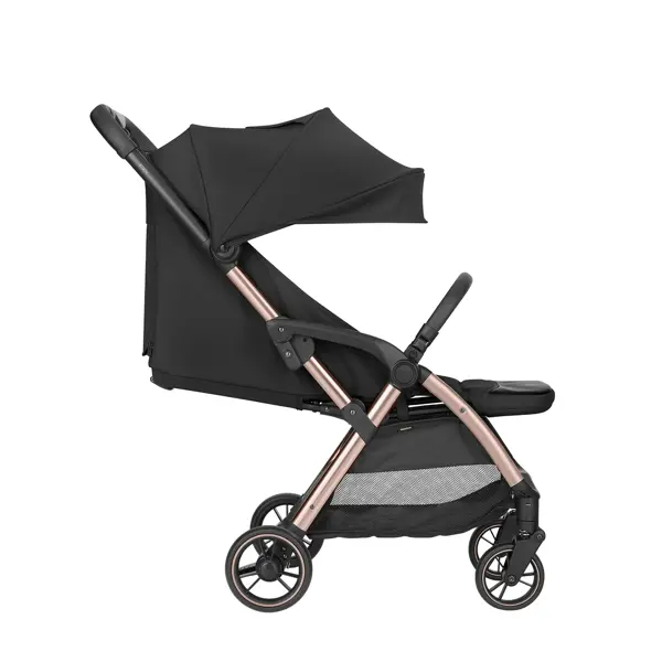 KIKKA BOO KOLICA EDEN,BLACK 2026+GRATIS NESTA AUTOSJEDALICA BOOST-UP, ISOFIX