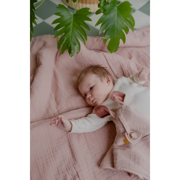 BIBS TJEŠILICA MUSLIN/HUNTER GREEN PLUSH