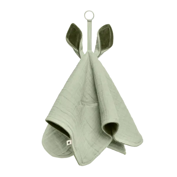 BIBS TJEŠILICA MUSLIN/HUNTER GREEN PLUSH