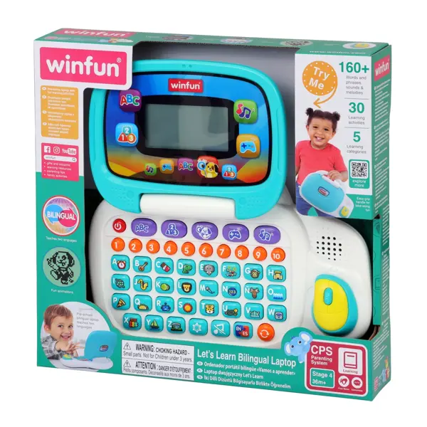 WINFUN IGRAČKA LAPTOP LETS LEARN BILINGUAL