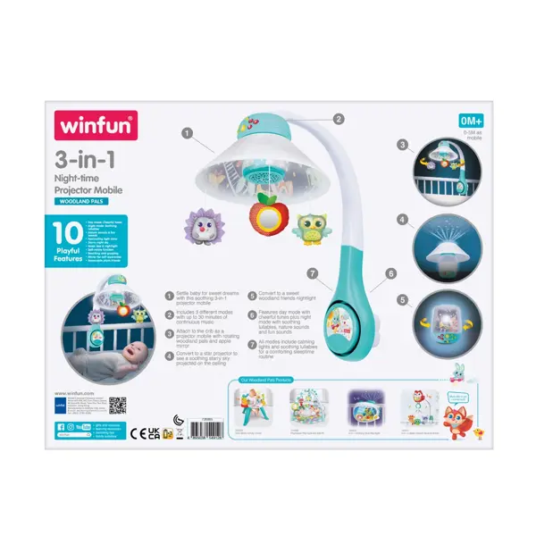 WINFUN PROJEKTOR VRTULJAK 3U1 NIGHT-TIME