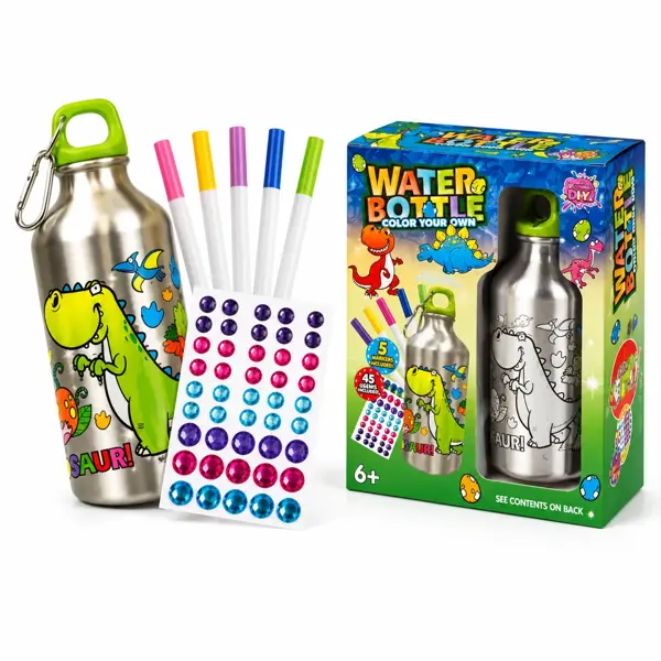 FUNTOY IGRAČKA KREATIVNA BOCA ZA VODU,URADI SAM,DINOSAUR