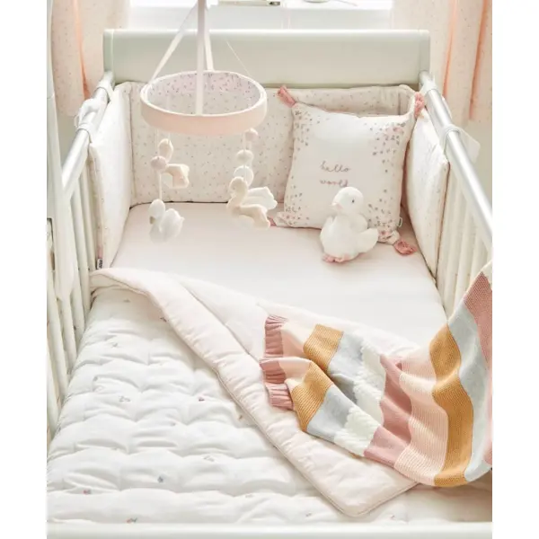 MAMAS&PAPAS PLETENA DEKICA WTTW-PINK STRIPE