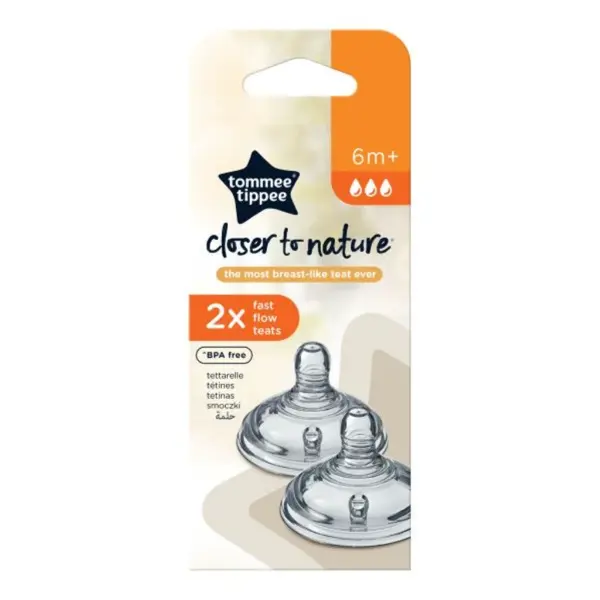 TOMMEE TIPPEE CTN ZAMJENSKE DUDE VELIKI OTVOR 2KOM