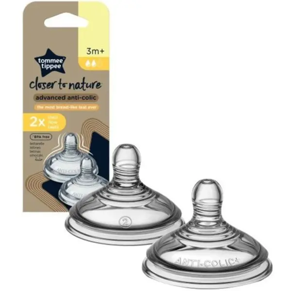 TOMMEE TIPPEE ANTI-COLIC DUDE SREDNJI OTVOR 2KOM