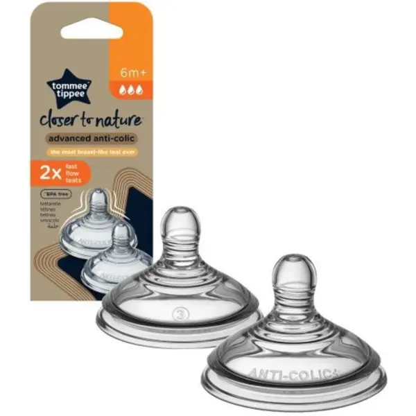 TOMMEE TIPPEE ANTI-COLIC DUDE VELIKI OTVOR 2KOM