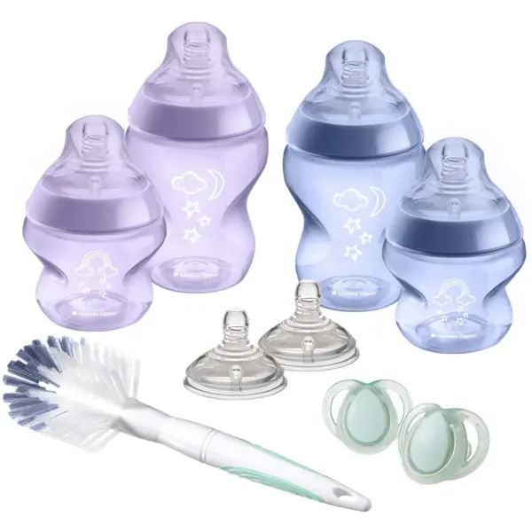 TOMMEE TIPPEE CTN SET BOČICA ZA HRANJENJE-LJUBIČASTI