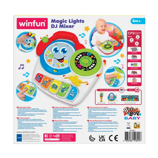 WINFUN IGRAČKA MAGIC LIGHTS DJ MIXER