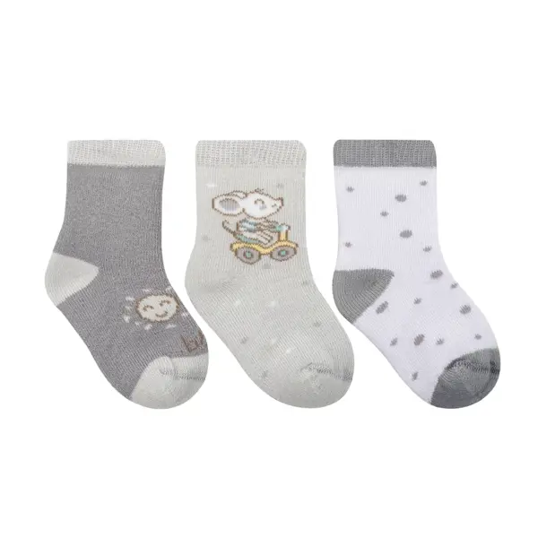 KIKKA BOO TERMO ČARAPE JOYFUL MICE 6-12M