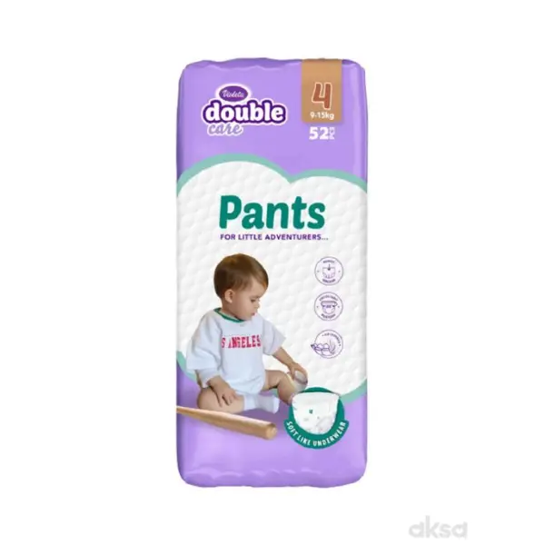 VIOLETA DOUBLE CARE PANTS 52(MAXI 9-15KG)NEW