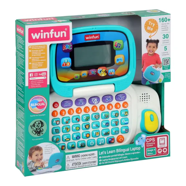 WINFUN IGRAČKA LAPTOP LETS LEARN BILINGUAL