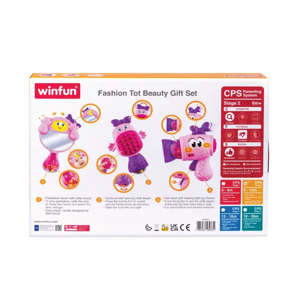 WINFUN IGRAČKA FASHION TOT BRAUTY POKLON SET
