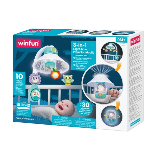 WINFUN PROJEKTOR VRTULJAK 3U1 NIGHT-TIME
