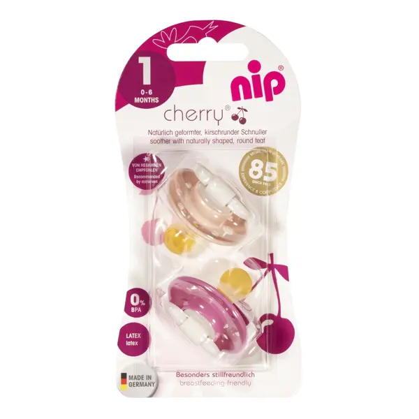NIP CHERRY DUDA, LATEX, VEL.1 (0-6 MJESECI)