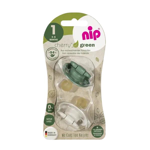 NIP CHERRY GREEN DUDA, LATEX, VEL.1 (0-6 MJESECI)