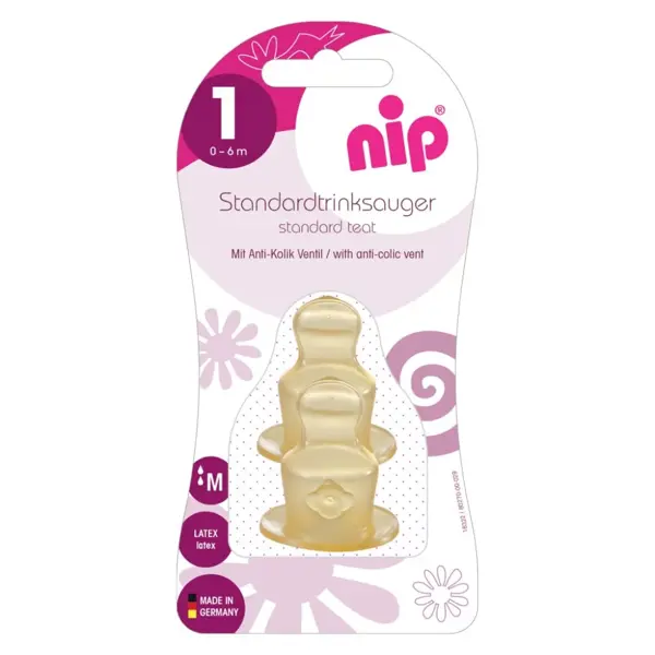 NIP SISAČ ANATOMIC, ANTICOLIC, LATEX, VEL.1 (0-6MJ) FLOW M