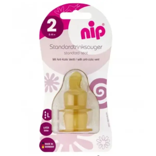 NIP SISAČ ANATOMIC, ANTICOLIC, LATEX, VEL.2 (6+MJ) FLOW L
