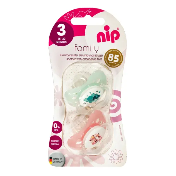 NIP FAMILY DUDA, SILIKON, VEL.3 (16-32 MJESECA)
