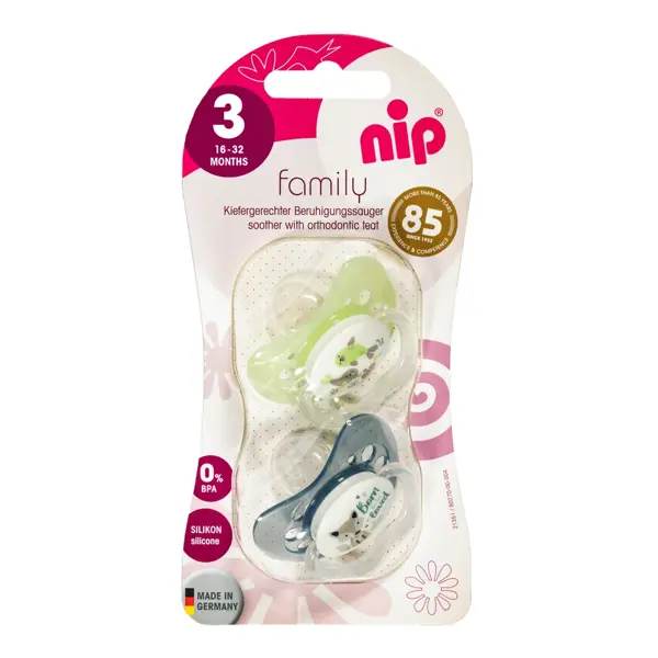 NIP FAMILY DUDA, SILIKON, VEL.3 (16-32 MJESECA)