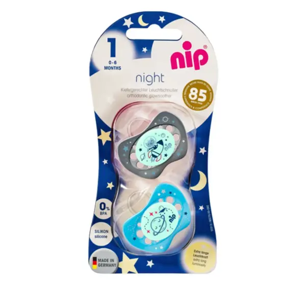 NIP NIGHT DUDA, SILIKON, VEL.1 (0-6 MJESECI)
