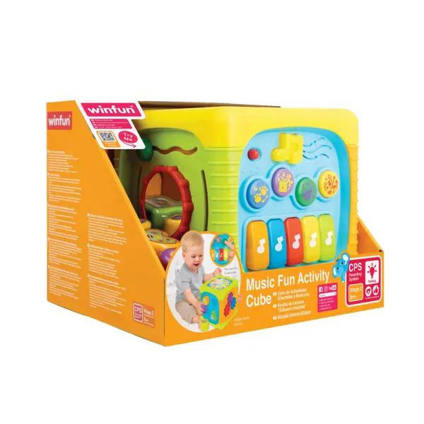 WINFUN IGRAČKA MUSIC FUN ACTIVITY KOCKA