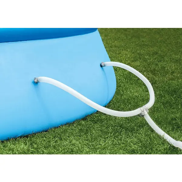 INTEX BAZEN SA GORNJIM PRSTENOM NA NAPUH.366/76CM+PUMPA F.