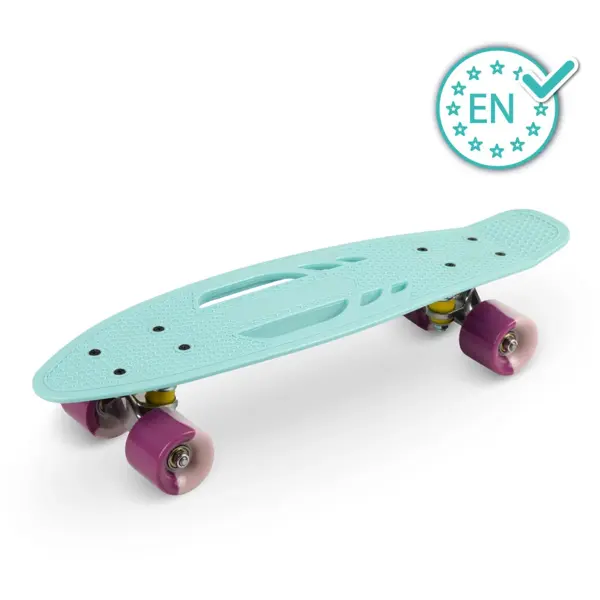 QKIDS GALAXY SKATEBOARD LIGHT BLUE