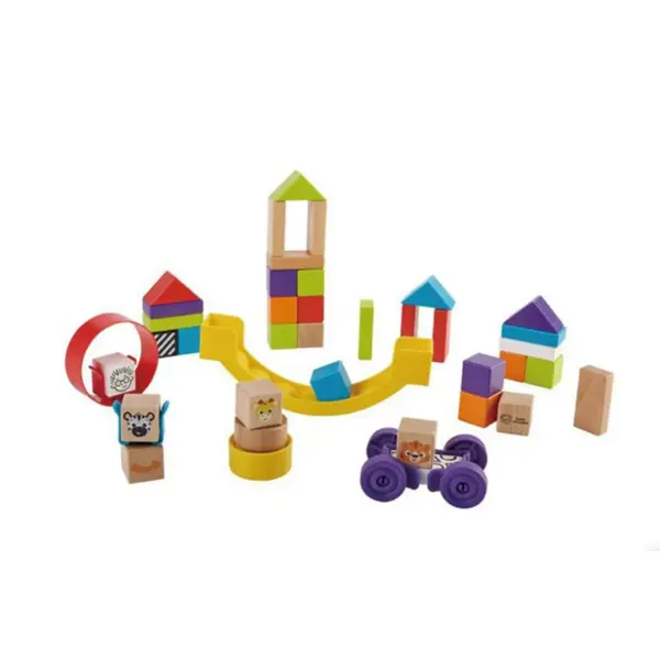 HAPE DRVENE KOCKE 40KOM FOR.