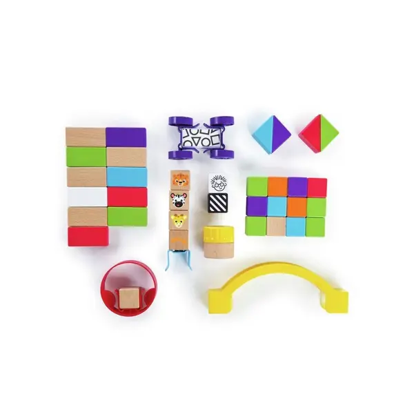 HAPE DRVENE KOCKE 40KOM FOR.