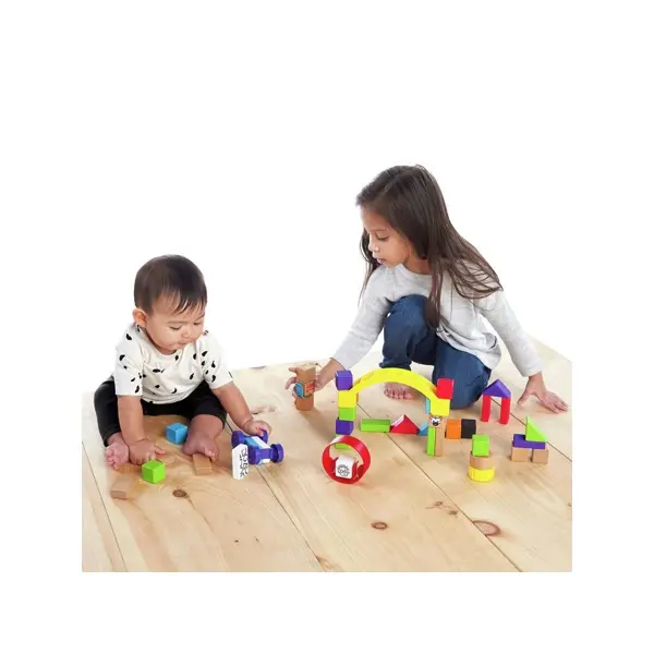 HAPE DRVENE KOCKE 40KOM FOR.