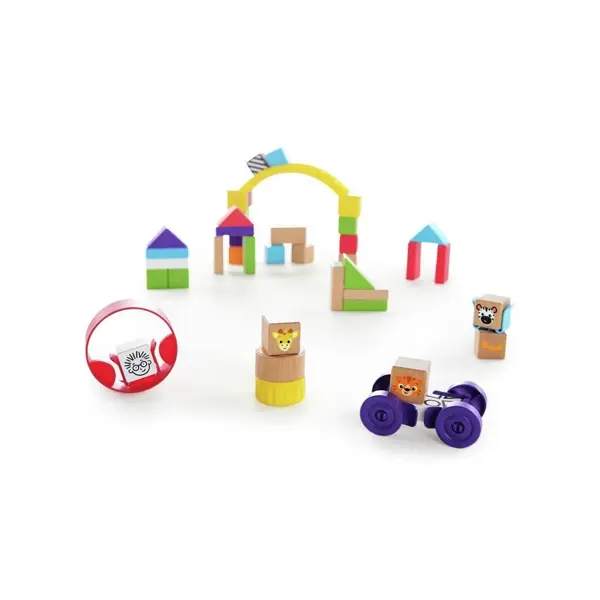 HAPE DRVENE KOCKE 40KOM FOR.