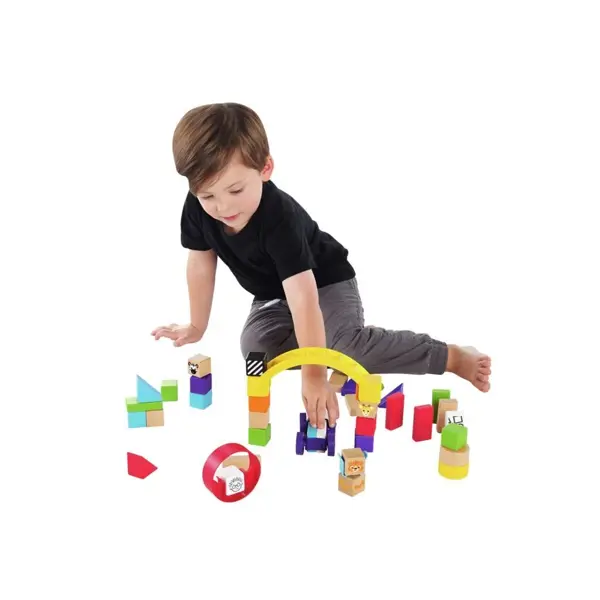 HAPE DRVENE KOCKE 40KOM FOR.